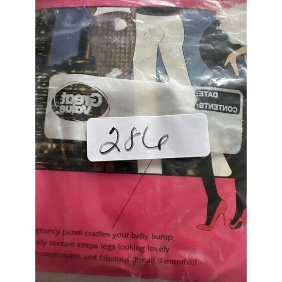 New Spanx Marvelous Mama Assets Shaping Tights in Opaque Stripe Size 3 Maternity - Picture 5 of 5